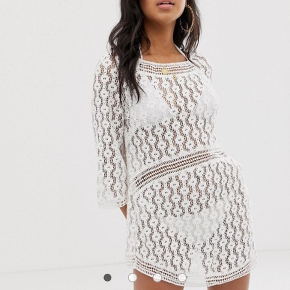 ASOS Other - Crochet beach cover up